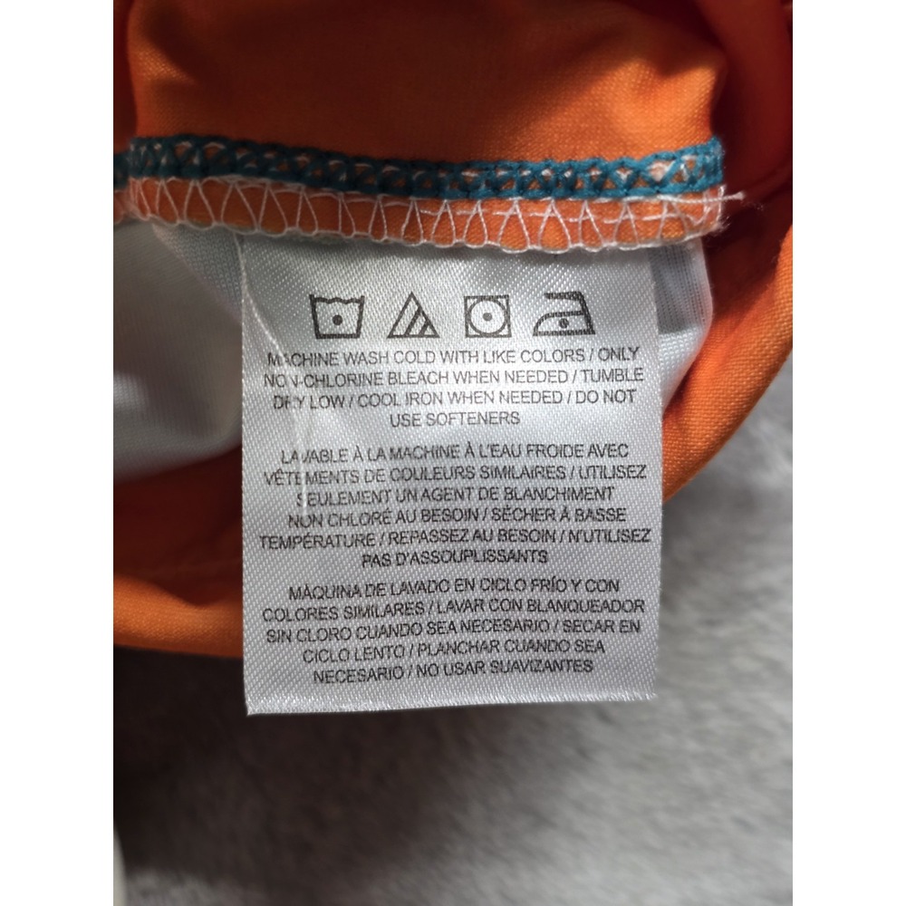 Miami Dolphins Womens Leggings Size L NFL Team Apparel Teal Orange Logo Athletic - Picture 9 of 10